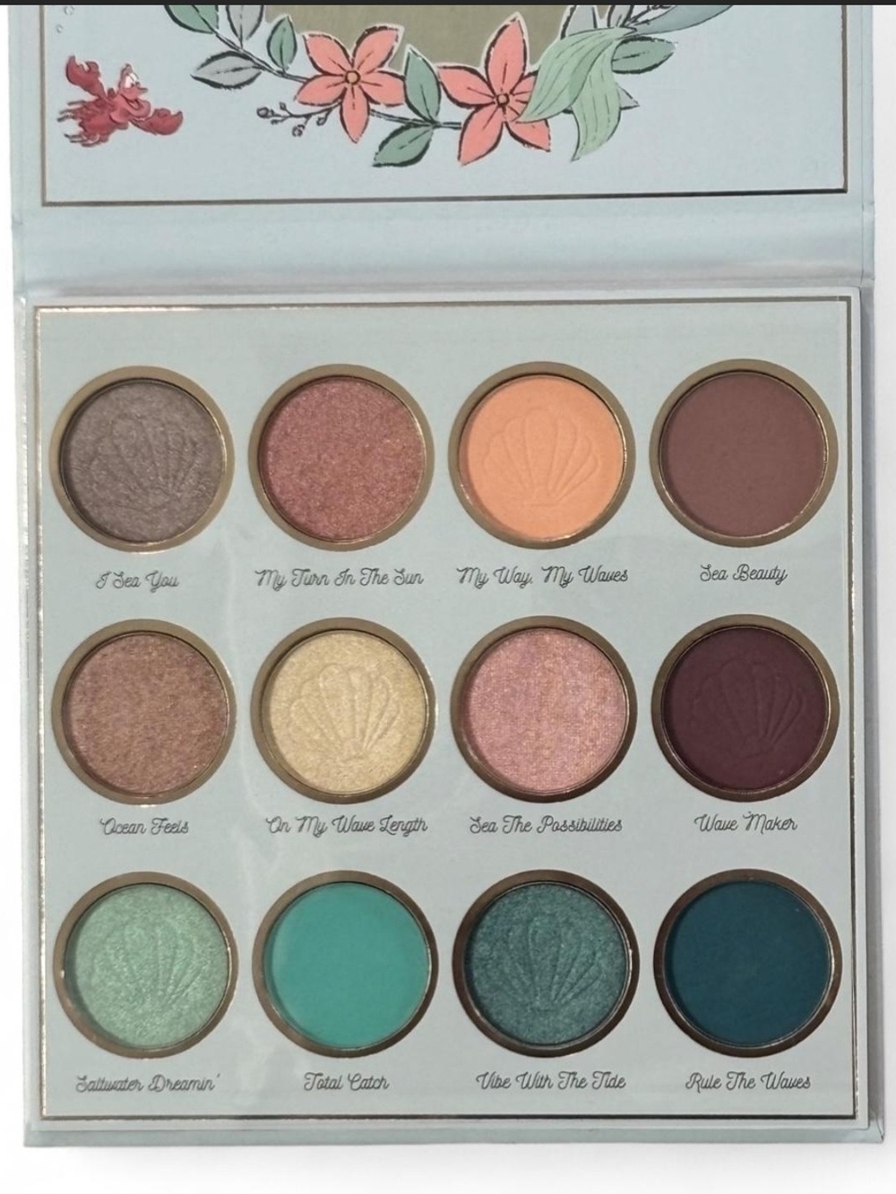 Disney The Little Mermaid Ariel Eyeshadow 12 Color Palette - Picture 3 of 4